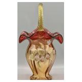 Fenton Limited Edition HP Signed & Number Basket