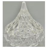 Vintage Crystal Hershey Kiss Candy Dish