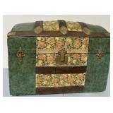 1900s Victorian Camel Back Steamer Trunk