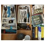 Contents of Four Kitchen Drawers