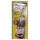 Sparkling Pepsi-Cola Sign