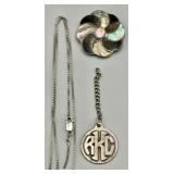.925 Sterling Silver Jewelry Lot