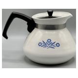 Corning Ware Blue Cornflower 6-Cup Coffee Pot