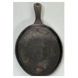 Vintage Oval Cast Iron Skillet/Griddle