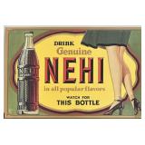 1993 NEHI Beverage Metal Sign