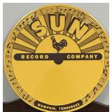 SUN Record Company Metal Sign Memphis, Tennessee