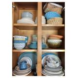 Contents of Kitchen Cabinet - SEE DESC
