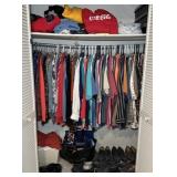 Contents of Masterbedroom Closet