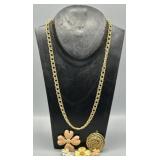 Vintage Gold Tone Estate Jewelry