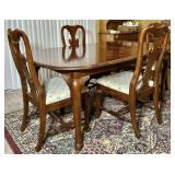 Queen Anne Dining Table and Chairs