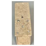 Vintage Stone Marble Domino Set