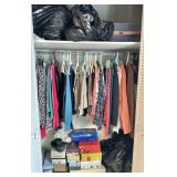 Contents of Closet - Ladies Clothing and Shoes