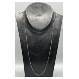 14k Gold S Chain Necklace