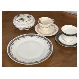 Marked China Teacups/Saucers & More