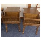 Pair of matching end tables
