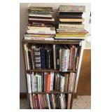 Shelf and all the cookbooks