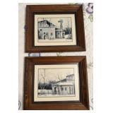 Pair of Robert Nidy lithographs