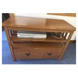 Tv stand and VHS/DVD combo