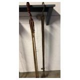2 antique wire stretchers