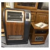 2 ceramic heaters