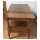 Tell City Hard rock maple end table