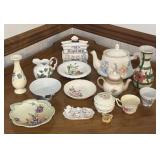 Misc pieces of unmarked china