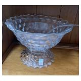 Fostoria Americana Punch Bowl & Ladle