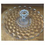 Fostoria Americana Handled Lunch Tray