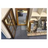 4 assorted mirrors
