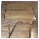 Tell City Hard Rock Maple Side Table