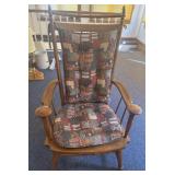 Tell City wooden straight back chair