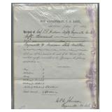 Official U.S. Army Department Document - SEE DESC