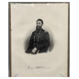 1860s Civil War Gen George Stoneman Engraving