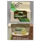 John Deere Model "A" and 4WD Tractors NIB