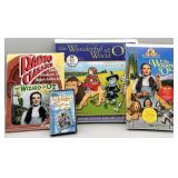 Wizard of Oz CD, Cassette, VHS all NIB