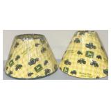 (2) John Deere Lampshades - Medium