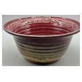 Vintage Monmouth Pottery Stoneware Bowl