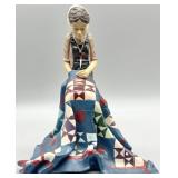 Jim Shore Amish Quilting Lady