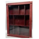 Wood and Glass Shadow Display Box