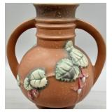 Roseville Pottery Fuchsia Double Handled Vase