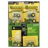 NIB John Deere ERTL 1/64 Scale Tractors