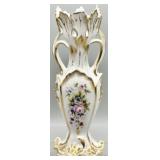 French Old Paris Handpainted Porcelain Vase