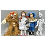 (4) Wizard of Oz Collectible Ornaments