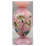 Victorian Era Anqitue Opaline Glass Vase