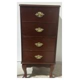2-Drawer Queen Anne Style Cherry File Cabinet