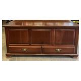 Cherry Storage Chest w/Insert Trays