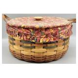Longaberger Large Round Harvest Basket - SEE DESC