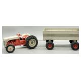 ERTL Ford 8N Farm Tractor and Grain Bin Trailer