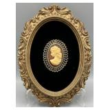 Burwood Products Framed Cameo Picture