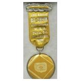 Civil War 66th Illinois 12th Ann. Re-Union Badge